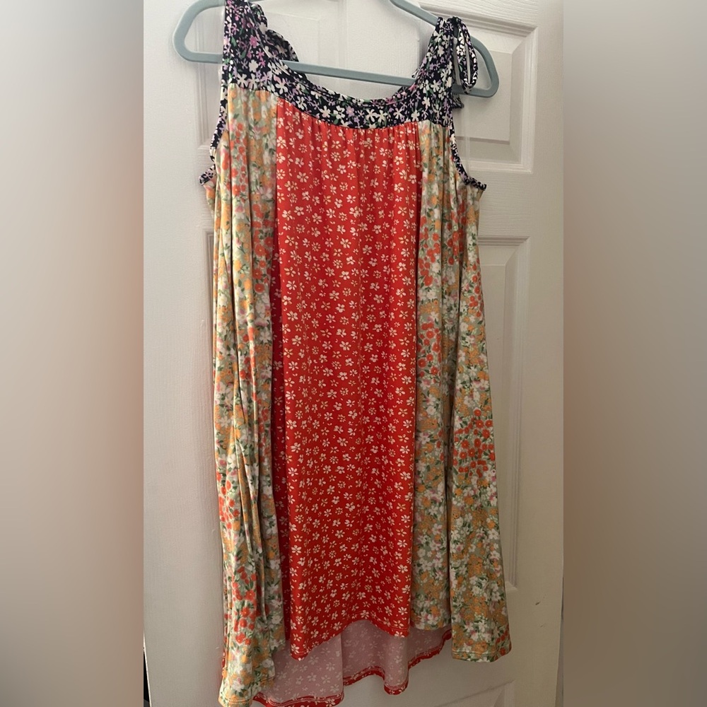 Floral Multi-Color Maxi Dress